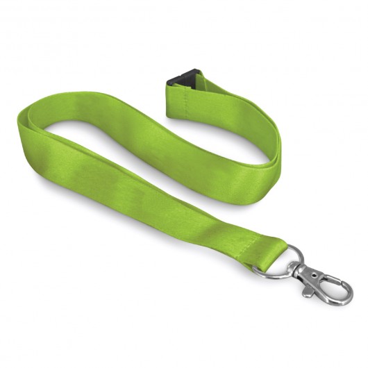 Soft Touch Lanyards bright green